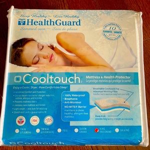 NEW HealthGuard Cooltouch King Mattress and Health Protector